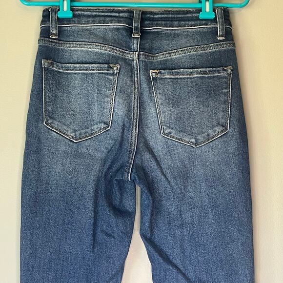 Flying Monkey Medium Wash Distressed Jean Jegging Size 25 - Picture 7 of 12